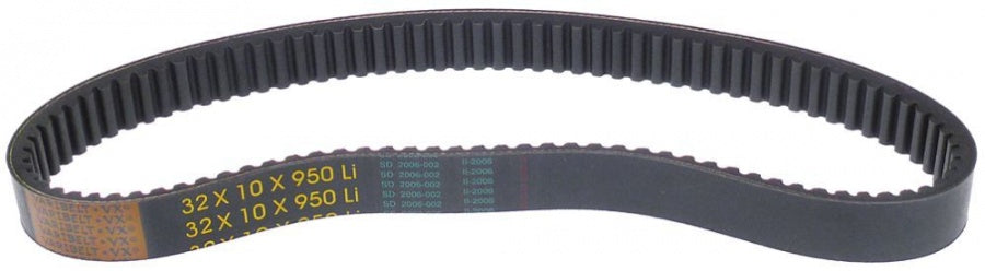  Toothed belt profile VX L 950mm H 10mm teeth 100 splitting 6-4 rubber with textile insertion - 698447