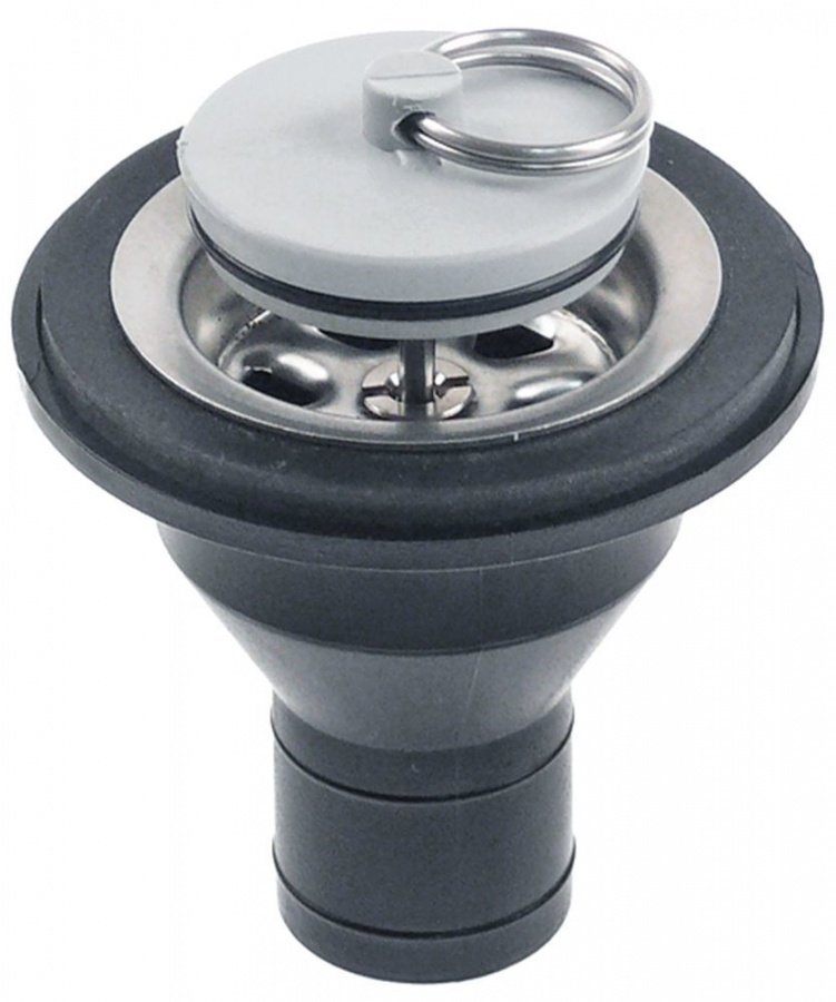 Drain fitting ø 24,5mm H 60mm ED ø 59mm for pot - 698499