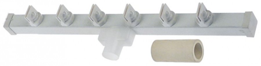 Spray arm L 250mm nozzles 6 mounting ø 17mm - 698516