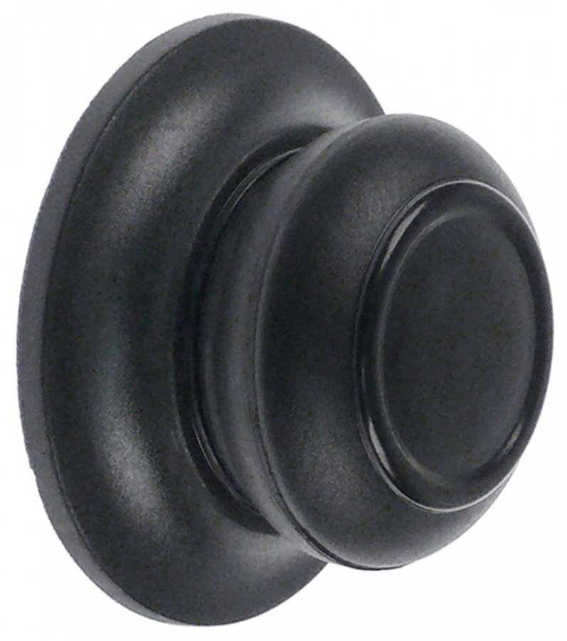 Mushroom cap handle handle ø 50mm ø 70mm L 36mm plastic black - 698544