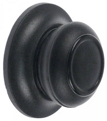 Mushroom cap handle handle ø 50mm ø 70mm L 36mm plastic black - 698544
