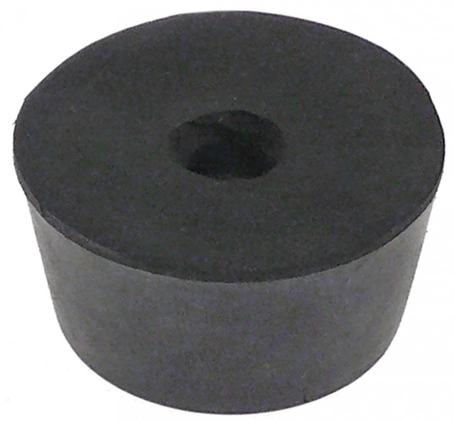 Equipment foot ø 29mm H 16mm rubber bore ø 6mm Qty 1 pcs - 698546