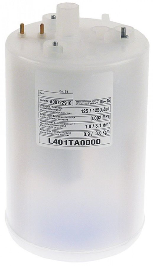  Humidifier type L401TA0000 H 28mm ø 160mm conductivity 125-1250µS/cm² 1 phase incl. gasket - 698568