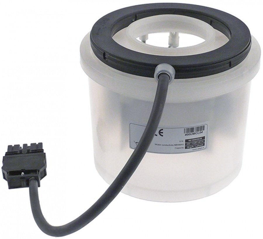 Humidifier type 400UMCL04 H 195mm ø 209mm conductivity 250-1300µS/cm² 3 phase incl. gasket - 698572
