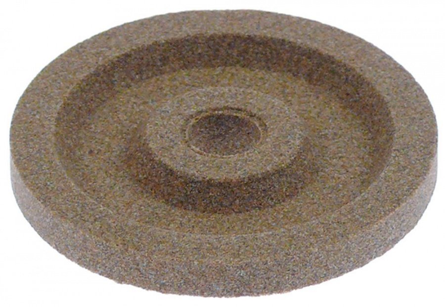  Piatră abrazivă fină ext. ø 48mm int. ø 8mm grosime 8mm pentru rectificat după ascuțire cuțit feliator - 698637