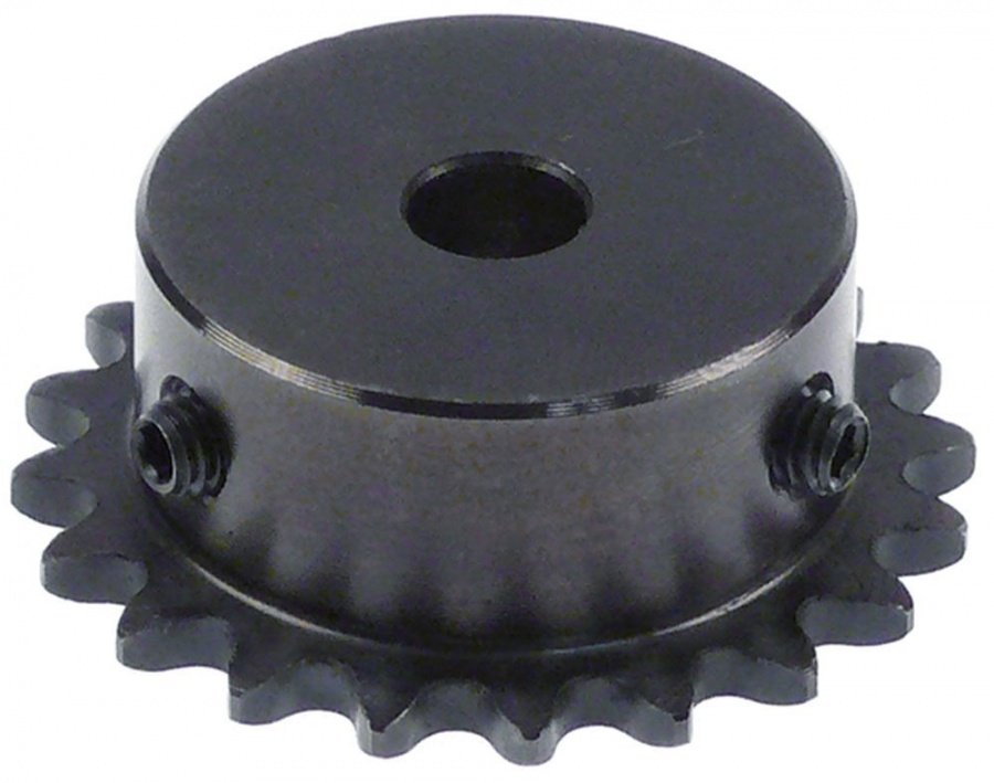 Sprocket-wheel splitting 25-1 teeth 20 shaft intake ø 8mm roller ø 32mm ø 43,7mm - 698651