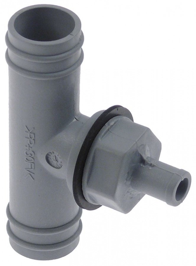 Valvă de ventilație aer lungime 78mm ø furtun 11mm - 698737