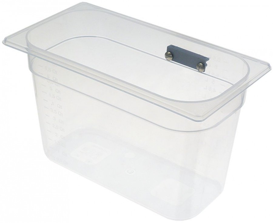 Vas plastic robot legume 320x170mm Î 200mm GN 1/3 cu magnet lateral - 698976