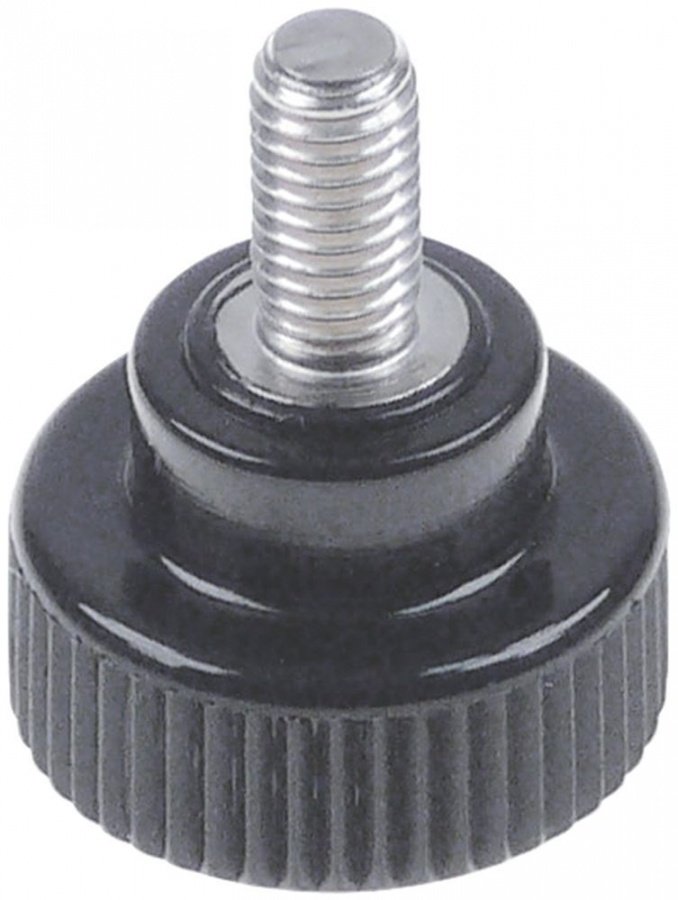 Thumb screw ø 19mm L 24mm thread M5 SS/plastic for vegetable slicer - 699126