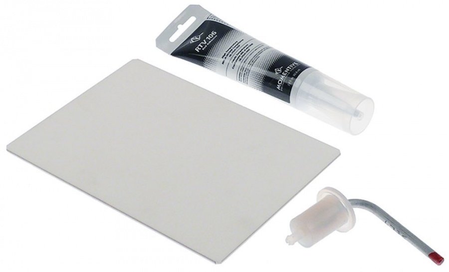 Repair kit L 200mm W 146mm H 2mm ceramic plate and stirrer for microwave - 699520