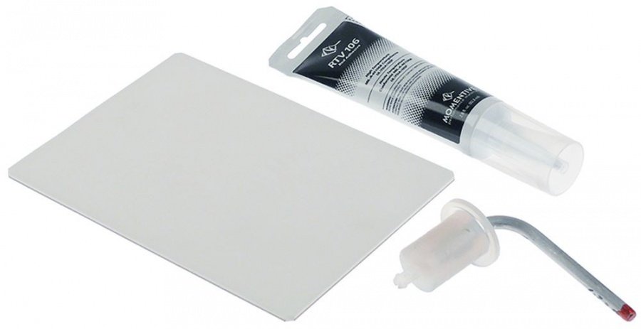 Repair kit L 185mm W 133mm H 2mm ceramic plate and stirrer for microwave - 699536