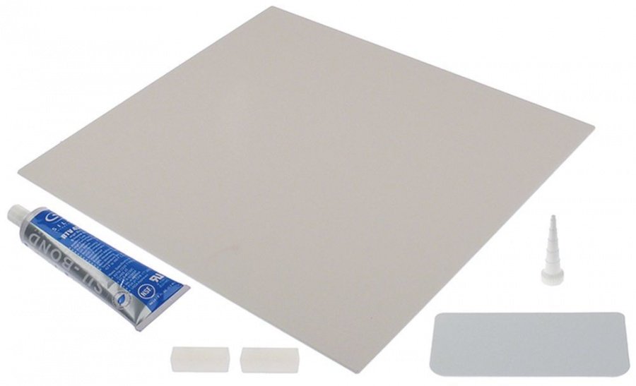  Repair kit L 370mm W 330mm H 2mm ceramic plate for microwave - 699548