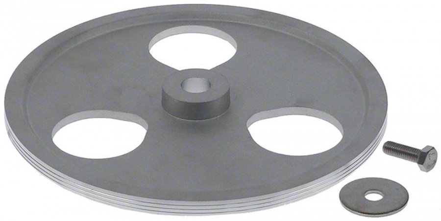 Impellor for motor disc ø 220mm shaft intake ø 17-19mm disc width 10mm - 699590