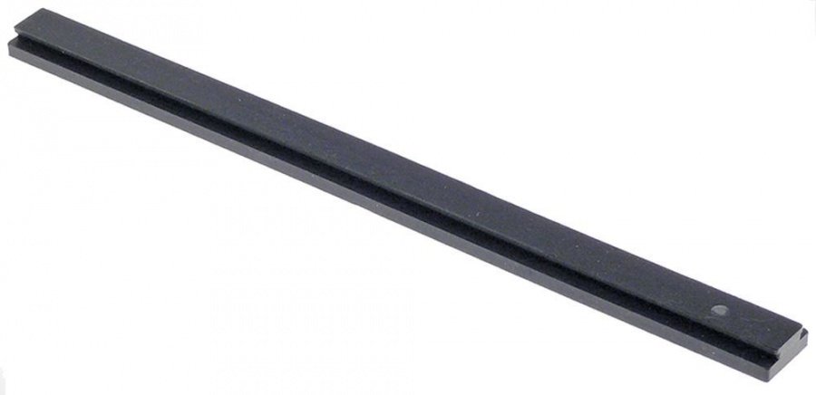 Șină de cauciuc L 298mm L 23mm Î 9.5mm pentru bară de lipire - 699602