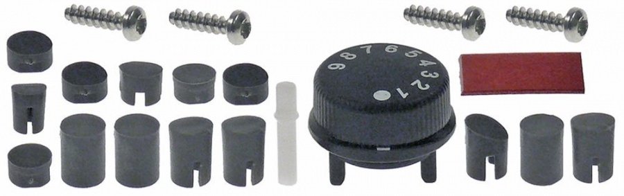 Kit de butoane cu potențiometru ø 25mm Î 11mm mixer vertical potrivit pentru ROBOT COUPE - 699884