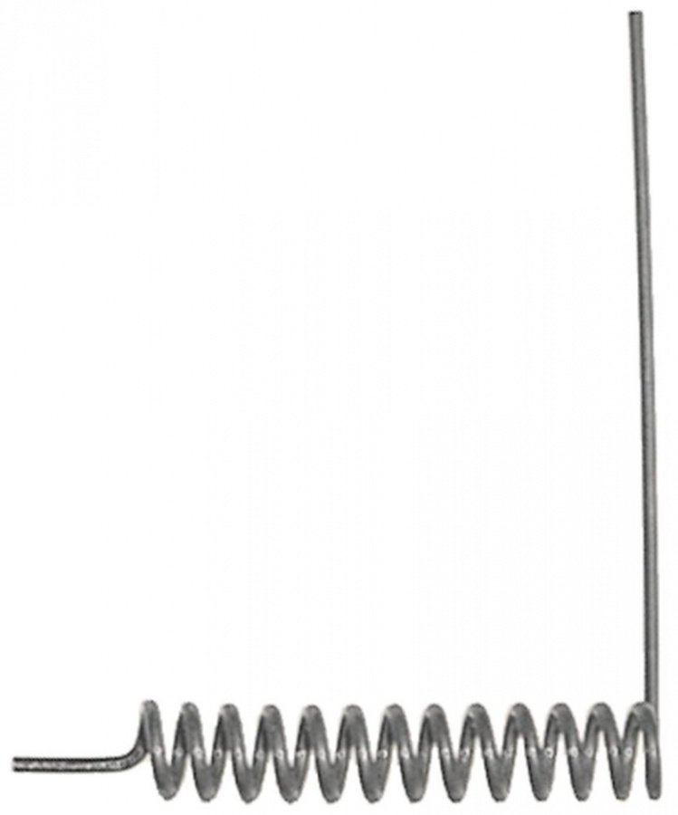 Torsion spring ø 18,6mm L2 93mm wire gauge ø 3,4mm mounting pos. right L1 133mm L3 24mm - 700022