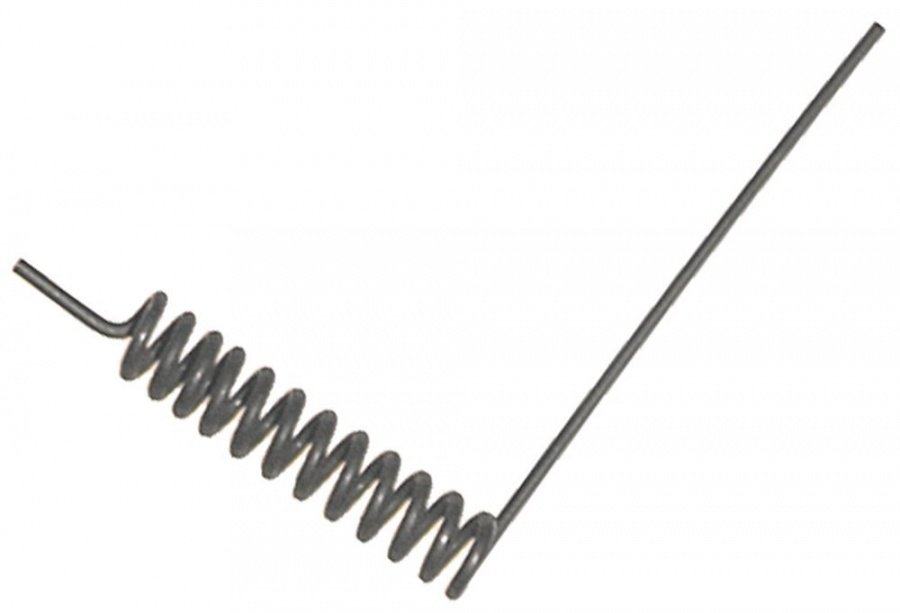 Torsion spring ø 19mm L2 88mm wire gauge ø 3,4mm mounting pos. right L1 132mm L3 26mm - 700026