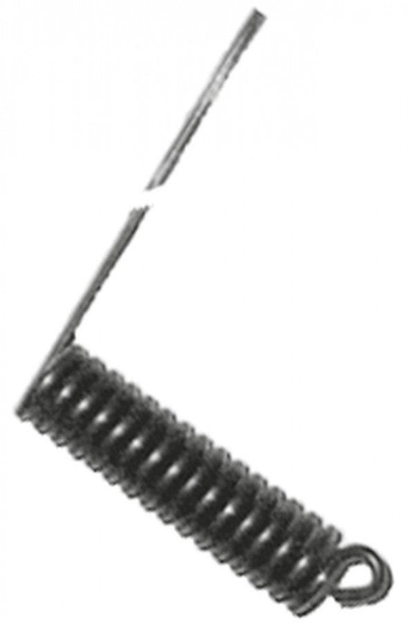 Torsion spring ø 21,3mm wire gauge ø 3,5mm L1 200mm L2 76mm - 700040