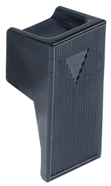 Handle L 55mm W 23,5mm H 26,5mm mounting thread M4 plastic with spring spring length 14mm - 700046