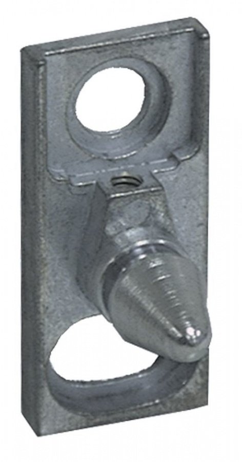 Door catch H 5mm L 48mm W 21mm adjustable hole distance 31mm with spigot type PRESTO - 700051
