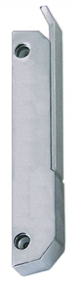 Handle latch L 185mm mounting distance 150mm chrome-plated non lockable refrigeration units - 700081