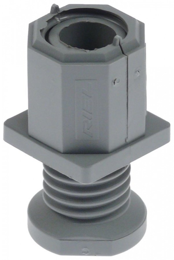  Equipment foot H 18-45mm thickness 1mm pipe type 30x30 Qty 1pcs - 700099