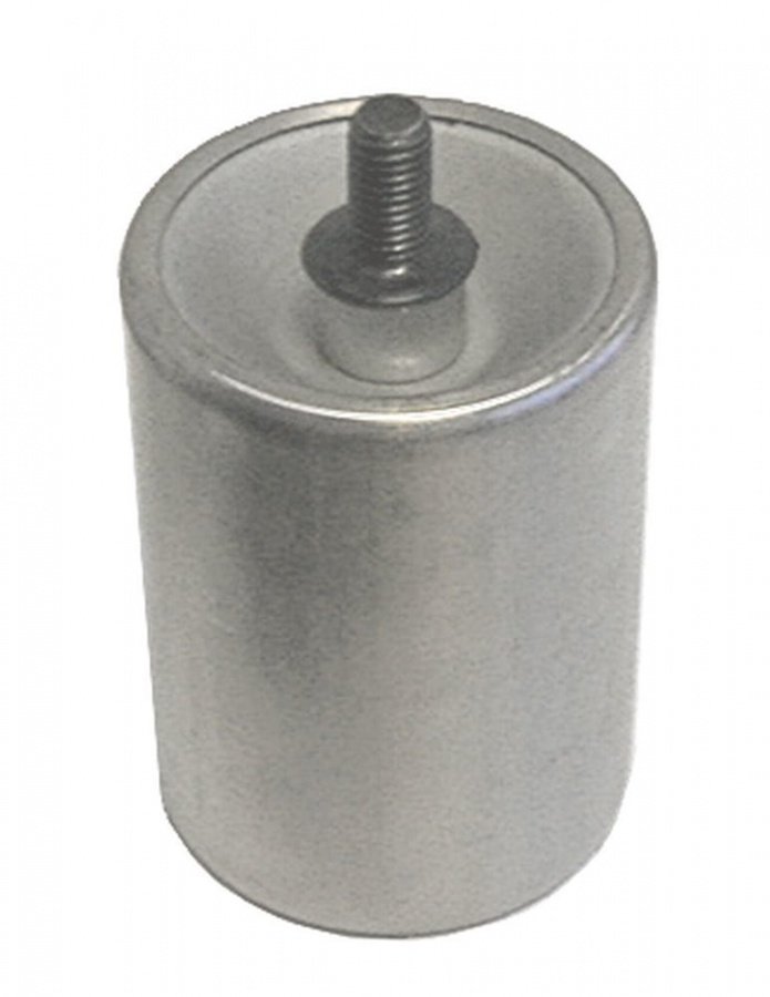  Equipment foot thread M10 tube ø 56mm stainless steel H 86mm size 1 1/2" thread L 21mm - 700104