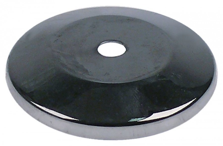  Protective plate chrome-plated for wheel diameter 100mm - 700136