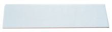 Glass panel L 415mm W 107mm thickness 4mm rectangular - 700138
