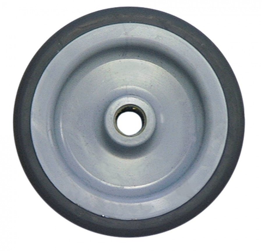Wheel hole ø 12mm ø 125mm wheel width 30mm wheel body polypropylene tread TPE tyres - 700141