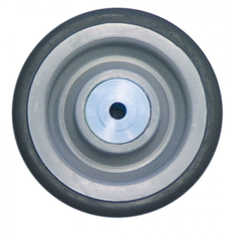 Wheel hole ø 8mm ø 100mm wheel width 30mm wheel body polypropylene tread TPE tyres - 700142