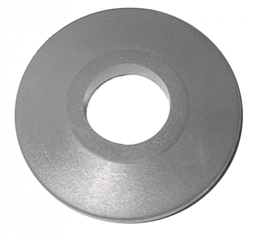 Bumper wheel PVC ID ø 35mm grey ED ø 95mm H 18mm - 700156