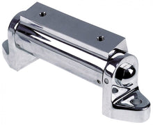 Lid hinge chrome-plated brass bore ø 11mm mounting distance 198mm type 1084 - 700196
