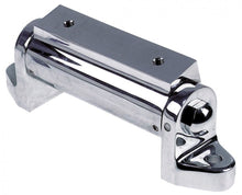Lid hinge chrome-plated brass bore ø 11mm mounting distance 198mm type 1084 - 700198