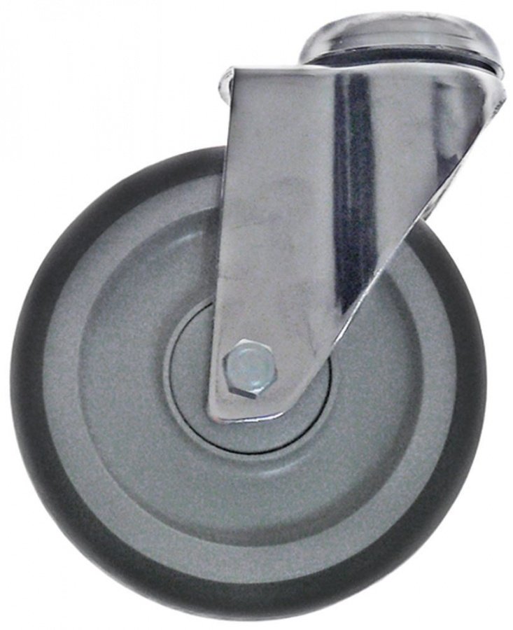 Swivel castor bolt hole H 132mm bolt hole ø 12mm ø 100mm wheel width 30mm - 700200