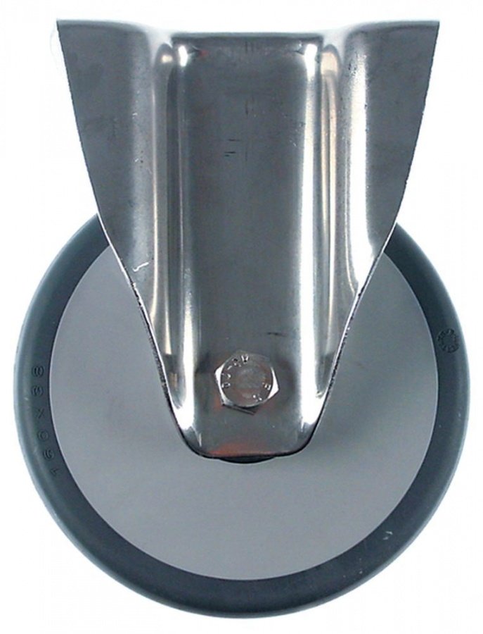 Fixed castor plates fixing 135x113mm hole distance 105x80mm H 200mm ø 160mm - 700234