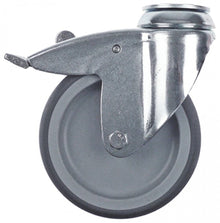 Swivel castor bolt hole H 160mm with swivel brake bolt hole ø 11mm -20 up to +60°C ø 125mm - 700254