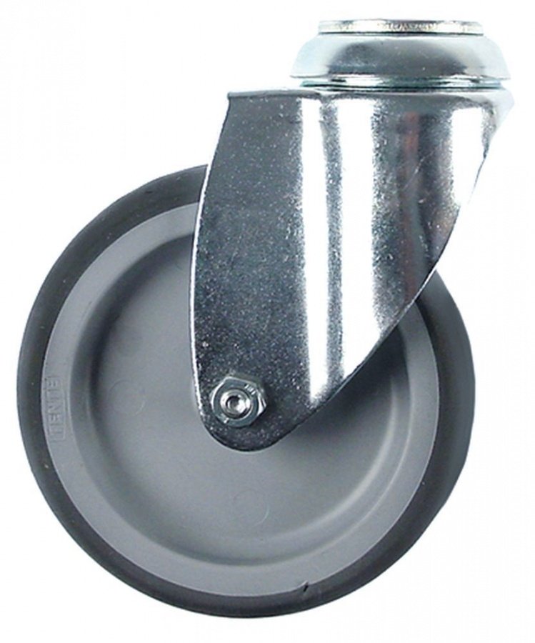 Swivel castor bolt hole H 157mm bolt hole ø 11mm -20 up to +60°C ø 125mm wheel width 32mm - 700275