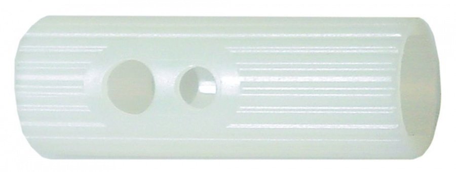 Sleeve suitable for circular pipes ED ø 21,7mm ID ø 18mm L 62mm plastic - 700318