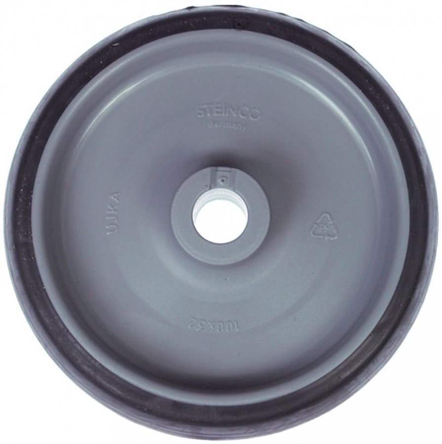  Wheel ID ø 12mm ø 100mm wheel width 32mm wheel body polyamide tread thermoplastic - 700332