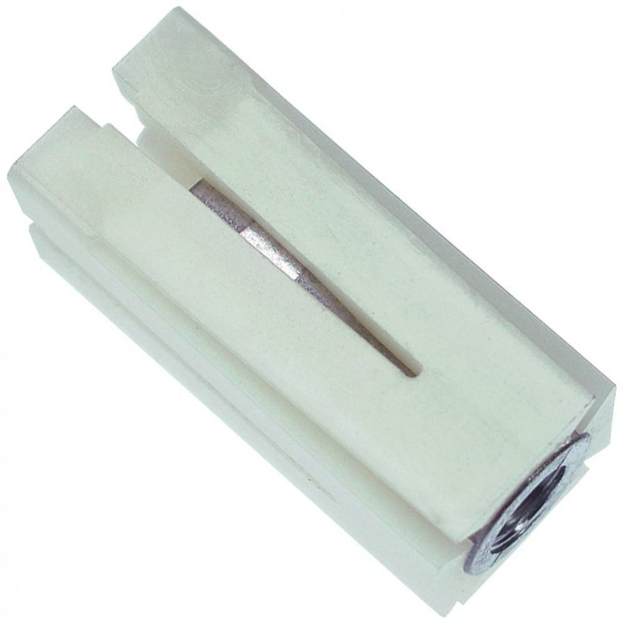 Sleeve polyamide L 47mm M10x1.5 suitable for square pipes - 700359
