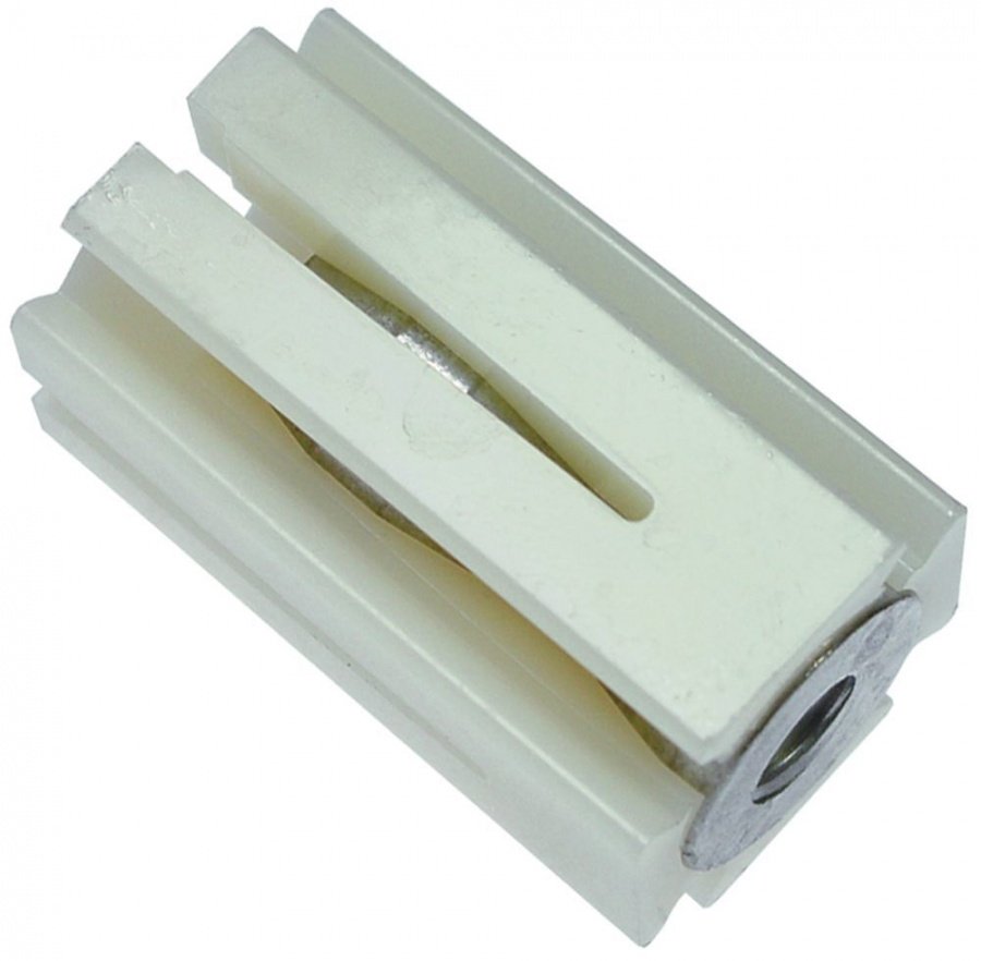 Sleeve polyamide L 47mm M10x1.5 suitable for square pipes - 700361