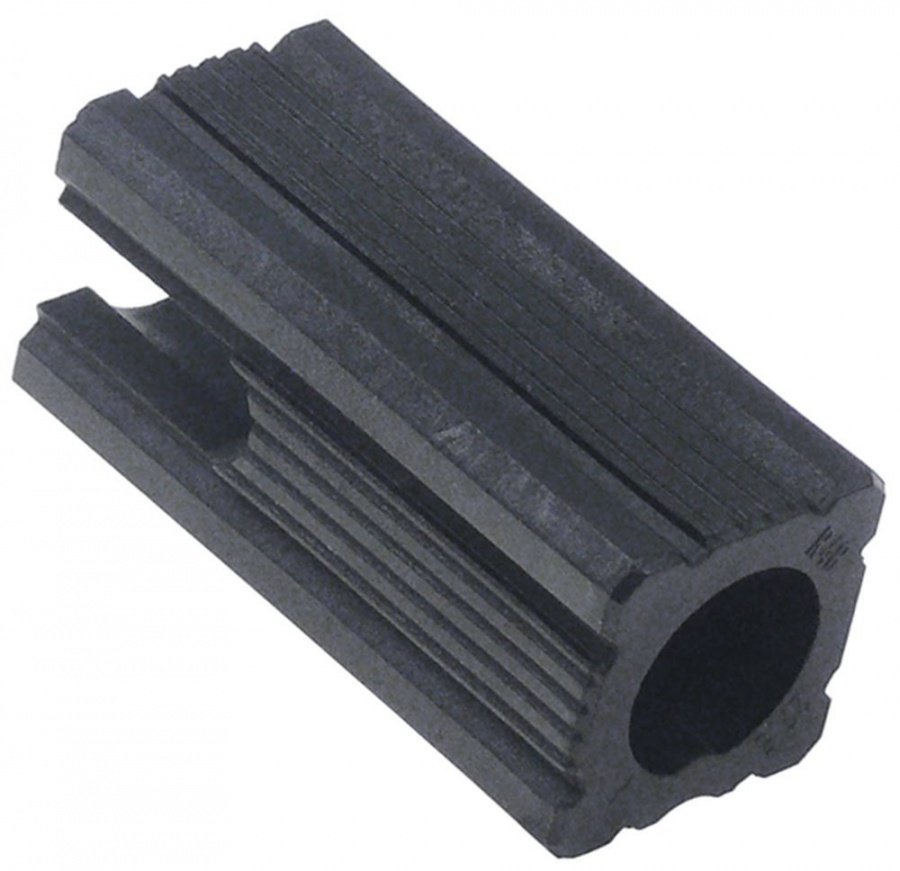 Sleeve ID ø 18mm L 62mm suitable for square pipes external size 27.5x27.5mm - 700374