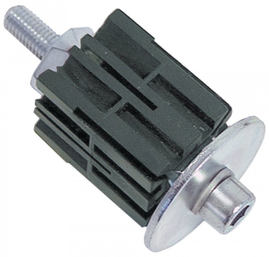 Sleeve thread M10x1.5 suitable for square pipes external size 32x32 - 35x35mm - 700383