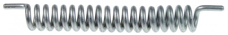  Torsion spring ø 23,7mm wire gauge ø 5,2mm L1 20mm L2 153mm L3 20mm - 700405