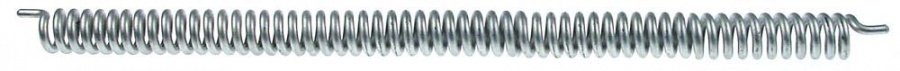 Torsion spring ø 30mm wire gauge ø 6,1mm L1 16mm L2 510mm L3 16mm - 700406