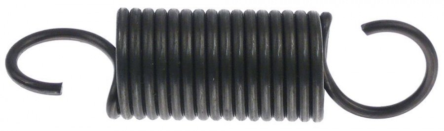 Tension spring ø 45mm total length 160mm wire gauge ø 5,3mm - 700429