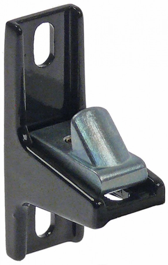 Carlig inghizatoare reglabil, negru, 58 x 20 mm, H 35 mm, din zamac - 700435