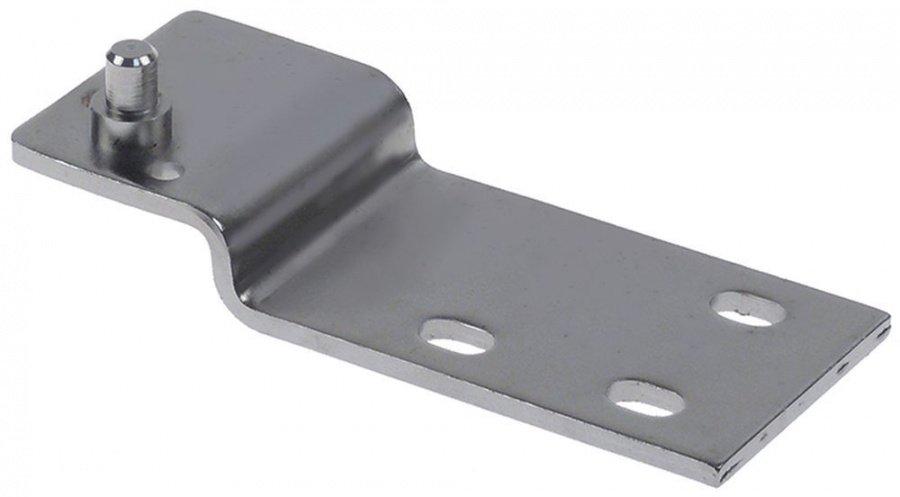  Hinge bearing with bolt mounting pos. bottom right L 125mm W 50mm H 18mm - 700475