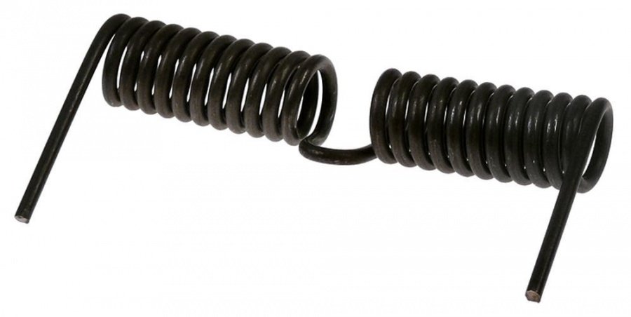 Torsion spring ø 20,5mm L1 40mm L2 120mm L3 40mm wire gauge ø 3,6mm - 700723